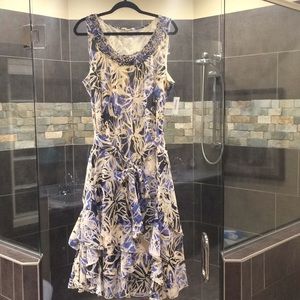 Dress barn mid shin dress